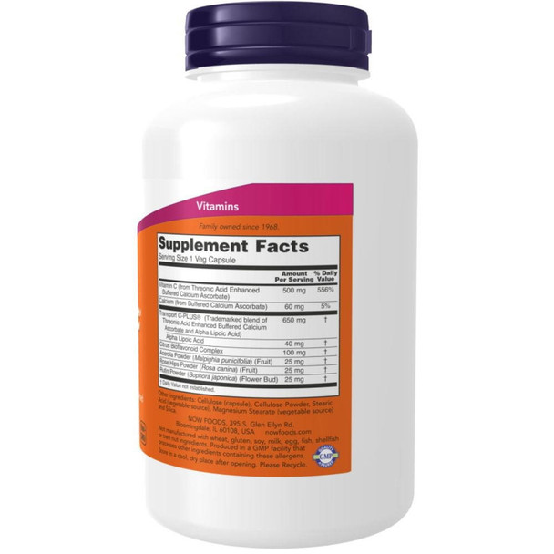  Now Foods Alphasorb-C 500 180 Capsules 