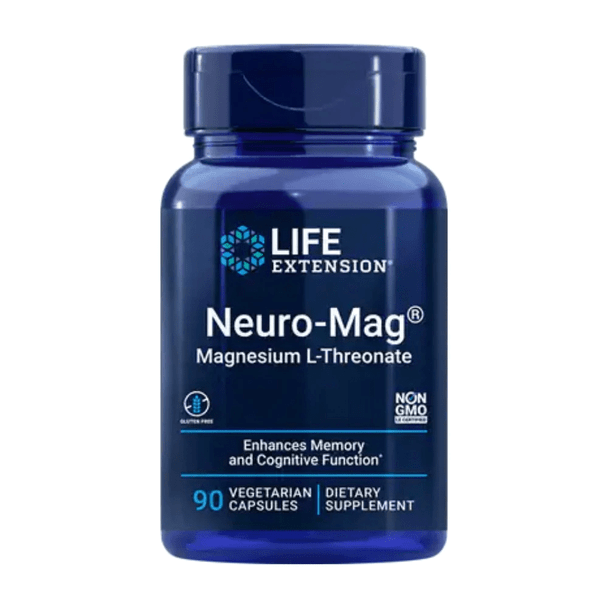  Life Extension Neuro-Mag 90 Capsules 