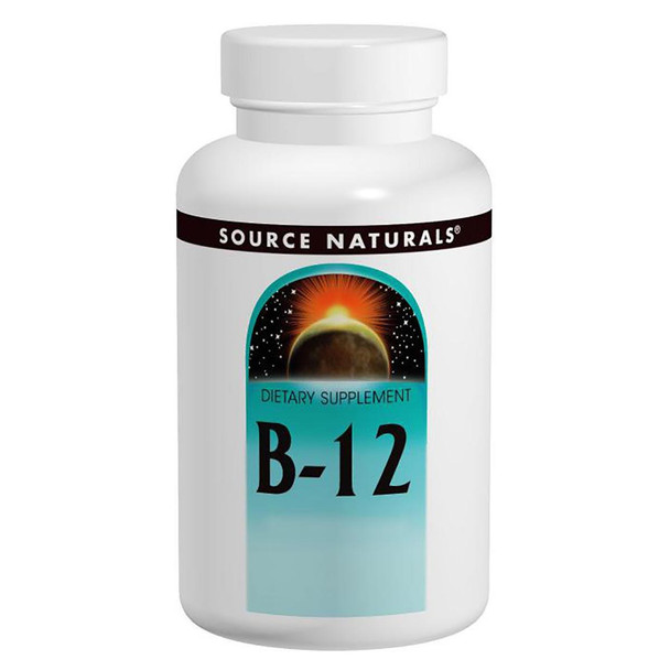  Source Naturals B-12 Sublingual 2000mcg 100 Tablets 