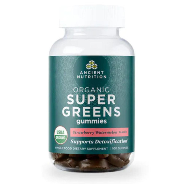  Ancient Nutrition Organic Super Greens Gummies 100ct 
