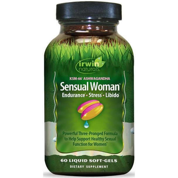  Irwin Naturals Sensual Woman Endurance Stress Libido 60ct 
