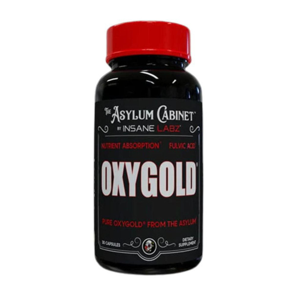  Insane Labz OxyGOLD Fulvic Acid 30 Capsules 