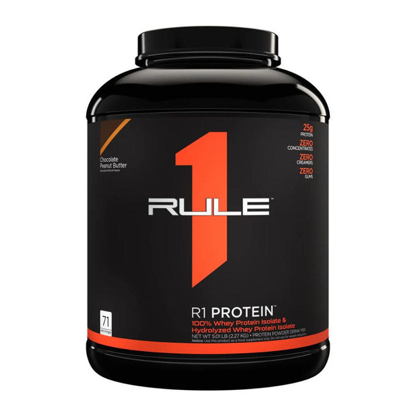 Rule1 Rule 1 Whey Isolate Protein 5lb 