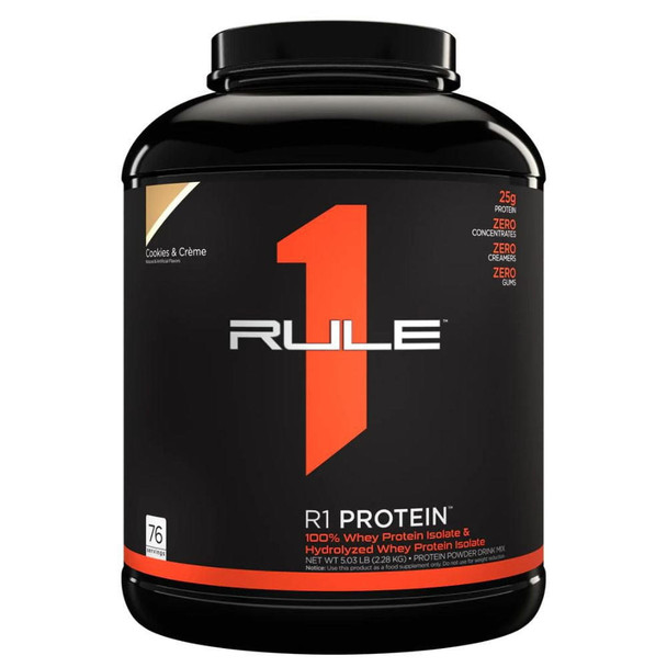 Rule1 Rule 1 Whey Isolate Protein 5lb 