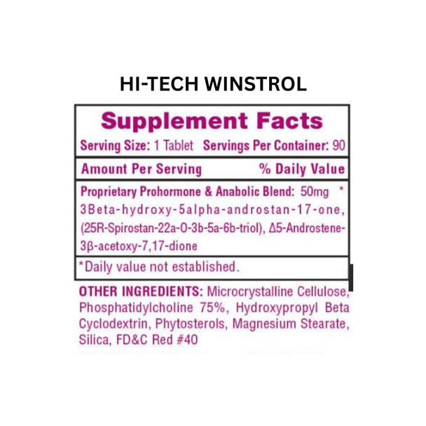 Hi-Tech Pharmaceuticals The Primo Winny Lean Muscle Stack 