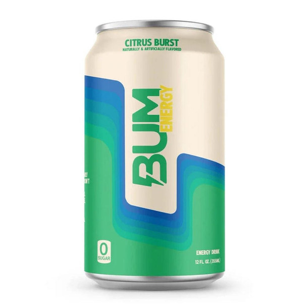  CBUM BUM Energy Drink RTD 12 Case 