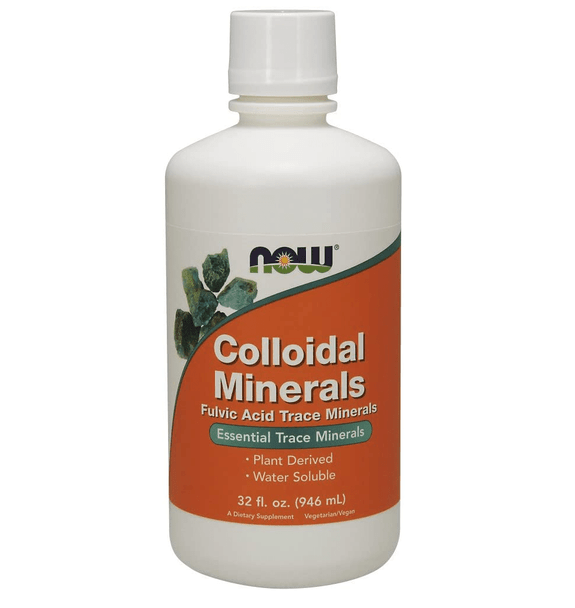  Now Foods Colloidal Minerals Original  Flavor 32 oz 