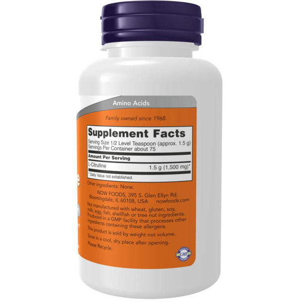  Now Foods L-Citrulline Powder 4oz 