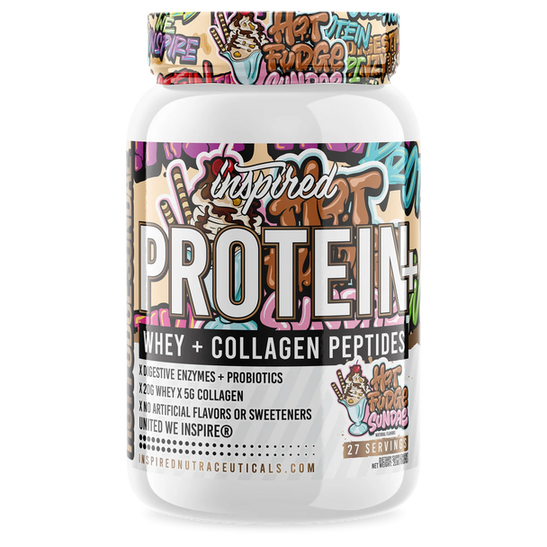 Inspired Nutraceuticals Inspired Protein+ Collagen & Probiotics 28 Servings 