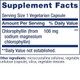  Life Extension Chlorophyllin 100mg 100 Capsules 