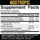  5% Nutrition Nootropic 120 Capsules 