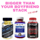 Best Price Nutrition Bigger Than Your Boyfriend ProHormone Stack for Women 