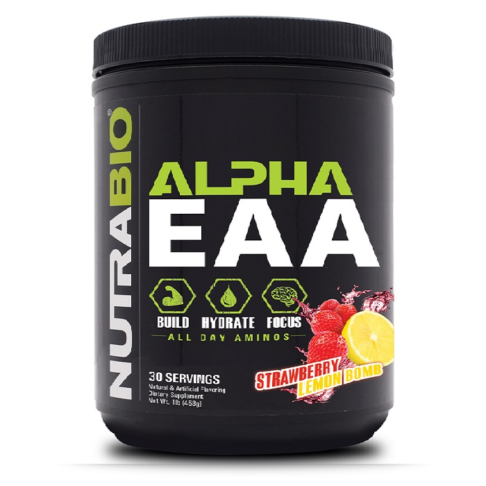 NutraBio Alpha EAA 30 Servings