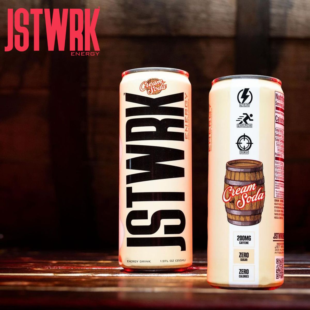 Jst Wrk Energy Drink Gets New Cream Soda Flavor Best Price Nutrition Retail Store 0764