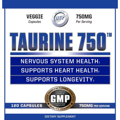 Hi-Tech Pharmaceuticals Taurine 750 120 Capsules