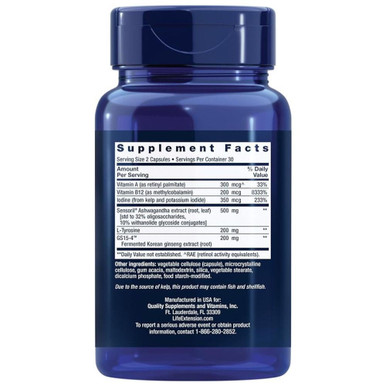 Life Extension Thyroid Support Complex 60 Capsules