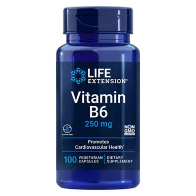 Life Extension Vitamin B6 250mg 100 Caps