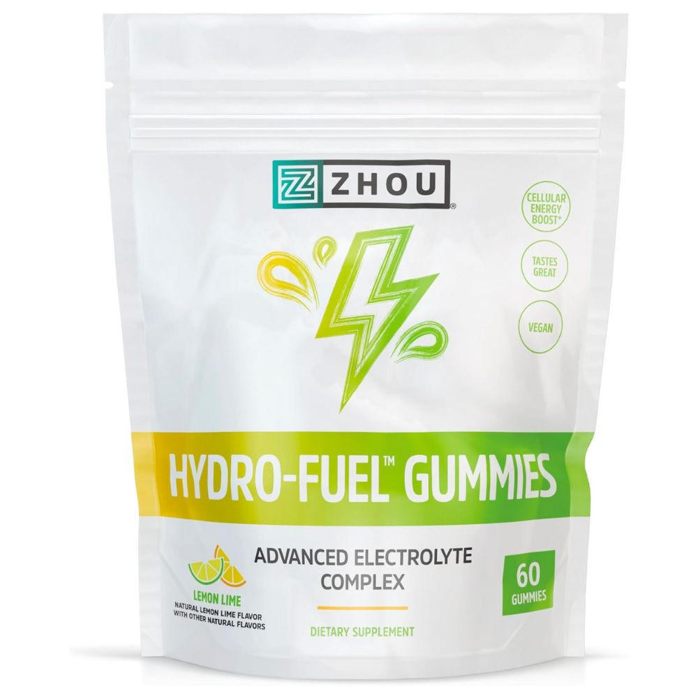 Image of ZHOU Hydro-Fuel Lemon Lime 60 Gummies