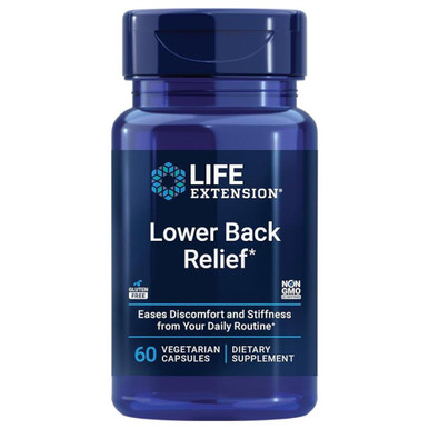 Life Extension Lower Back Relief 60 Capsules