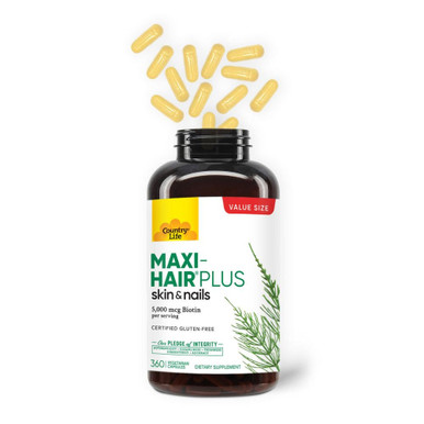 Country Life Maxi-Hair Plus 120 Capsules