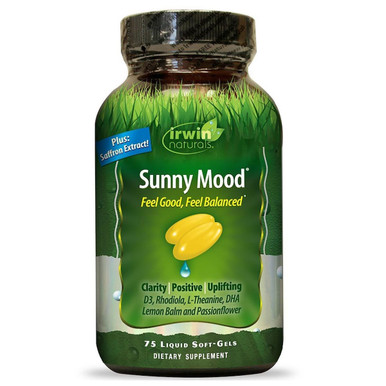 Irwin Naturals Sunny Mood 75 Softgels