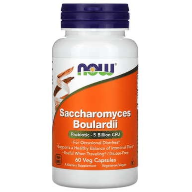 Jarrow Formulas Saccharomyces Boulardii Probiotics + MOS 5 Billion CFU  Probiotic Yeast for Intestinal Health Support, Gut Health Supplements for  Women