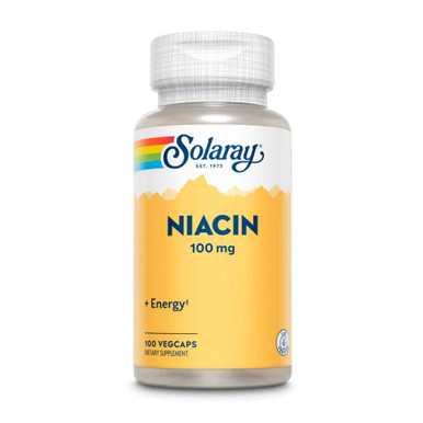 Solaray Niacin 100mg 100 caps