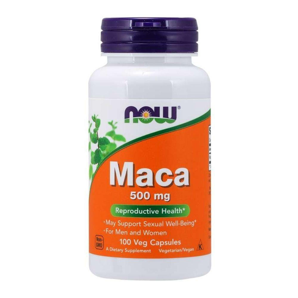  Now Foods Maca 500mg 100 Capsules 