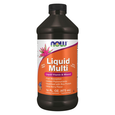 Now Foods Liquid Multi Berry 16 Oz