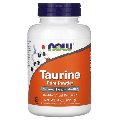 Now Foods Taurine Powder 8 Oz