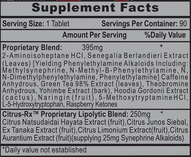 Hi-Tech Pharmaceuticals Lipodrene Xtreme 90 Tabs