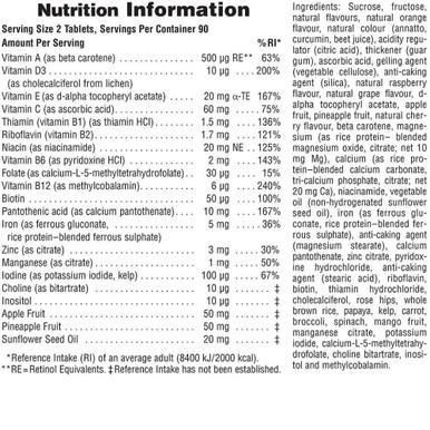 Nature's Plus Animal Parade Grape 180 Chews
