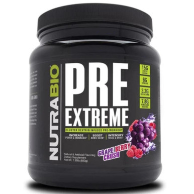 NutraBio Pre Extreme 20/Servings