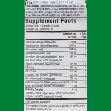 Irwin Naturals Steel Libido for Women 75 Liquid Soft Gels