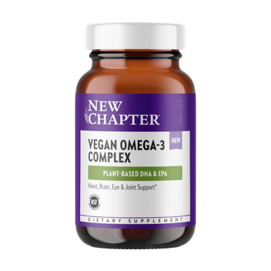 New Chapter Vegan Omega 3 Complex 30 Vegetarian Softgels