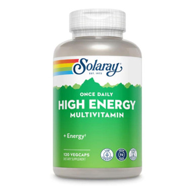 Solaray Once Daily High Energy Multivitamin 120 Capsules
