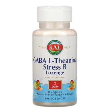 Kal KAL GABA L-Theanine Stress B 100 Lozenges