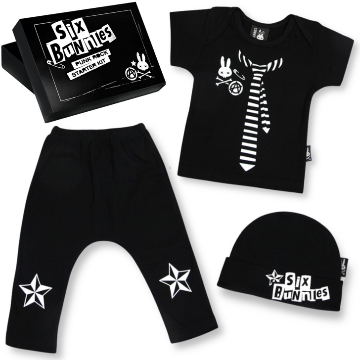 Six Bunnies Lil Punk Gift Set