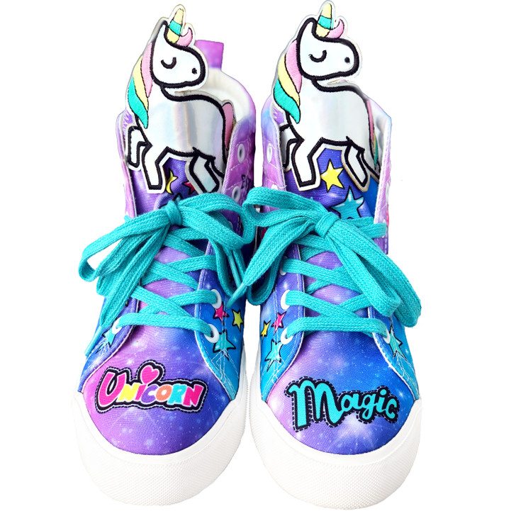 Unicorn Hi-Top Shoes Kids - Ladies | Madmia Australia