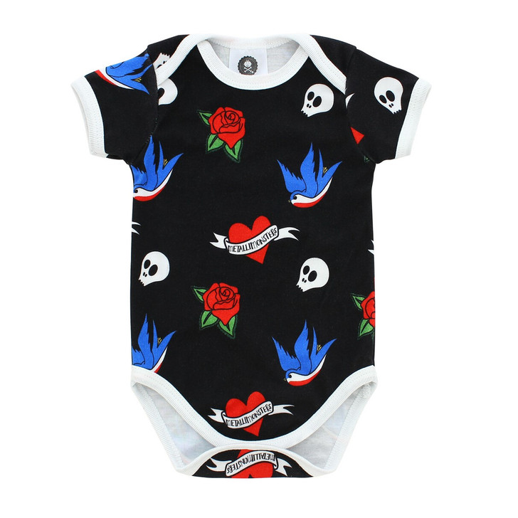 Tattoo Flash Baby Romper