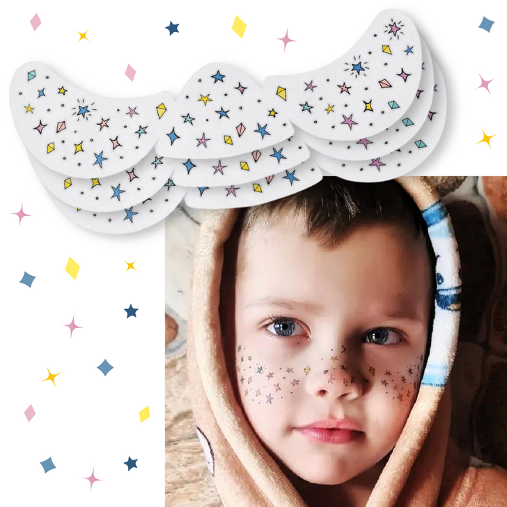 Magical Face Freckles Tattoo Set