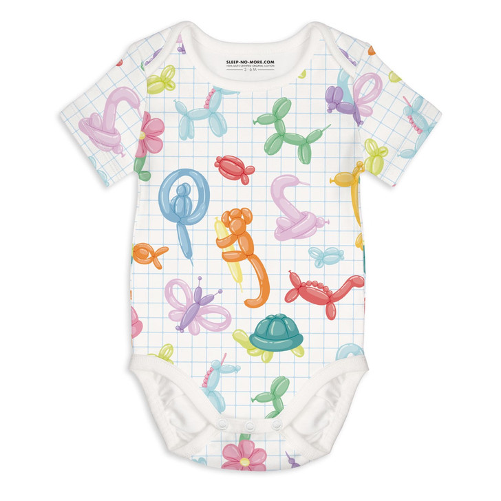 Make Me A Bicycle, Clown! Baby Romper 