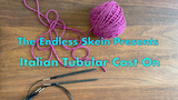 How to Work the Italian Tubular Cast On -- Video Tutorial
