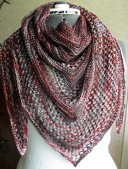 Reyna Shawl (knit) by Noora Backlund