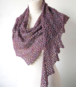 Tendril Shawl by Carmen Heffernan