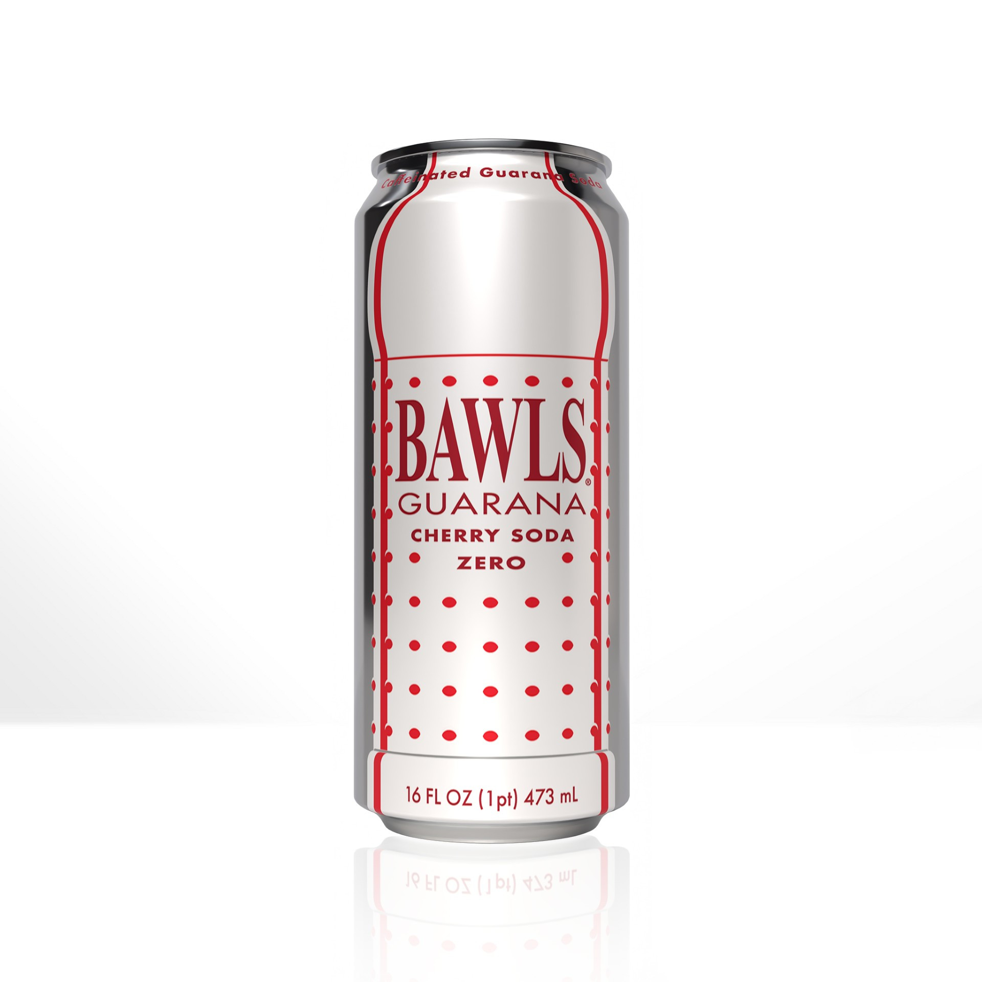 BAWLS Cherry Zero 16 oz 24 pack - BAWLS