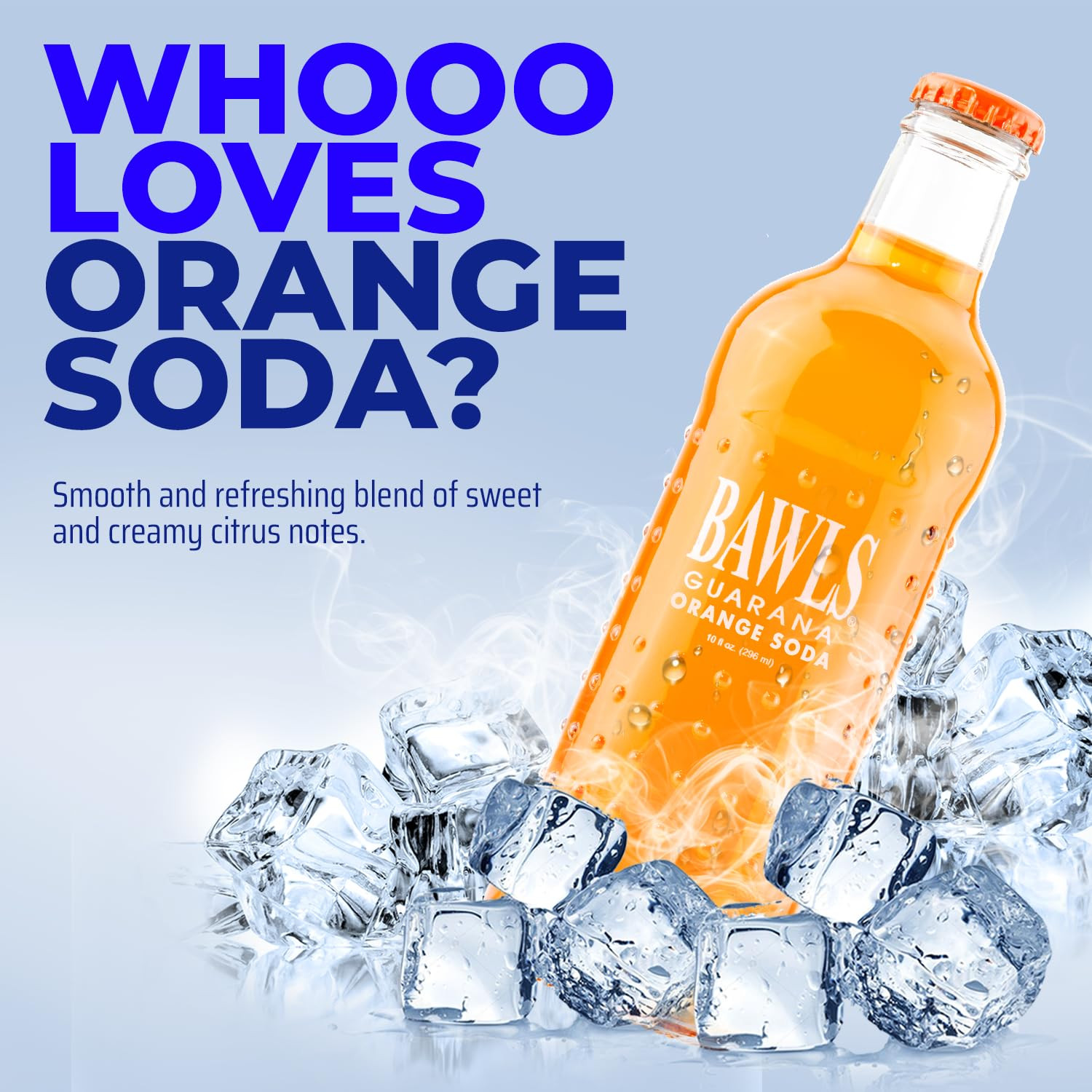 BAWLS Mandarin Orange 10 oz 24 pack - BAWLS