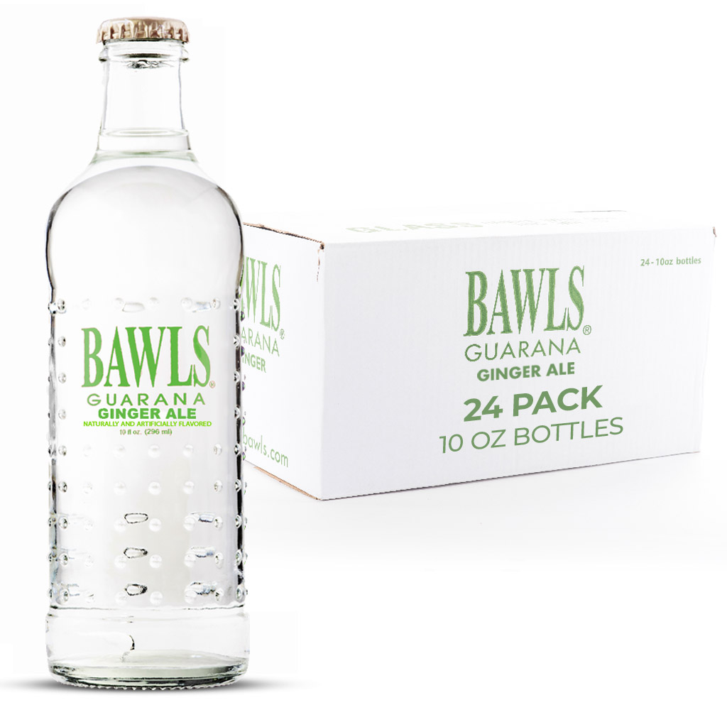 BAWLS Ginger Ale 10 oz 24 pack - BAWLS