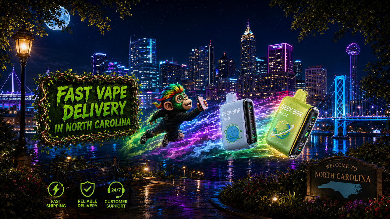 Vape Delivery in North Carolina