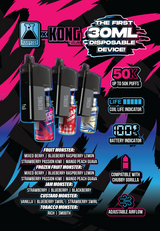 Kong by Zilla x Monster Vape Labs 50K